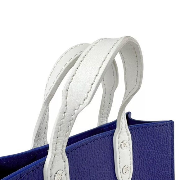 Auth LOUIS VUITTON Everyday LV Sac Plat Handbag Shoulder Bag M80841 - z4142 - Picture 10 of 14